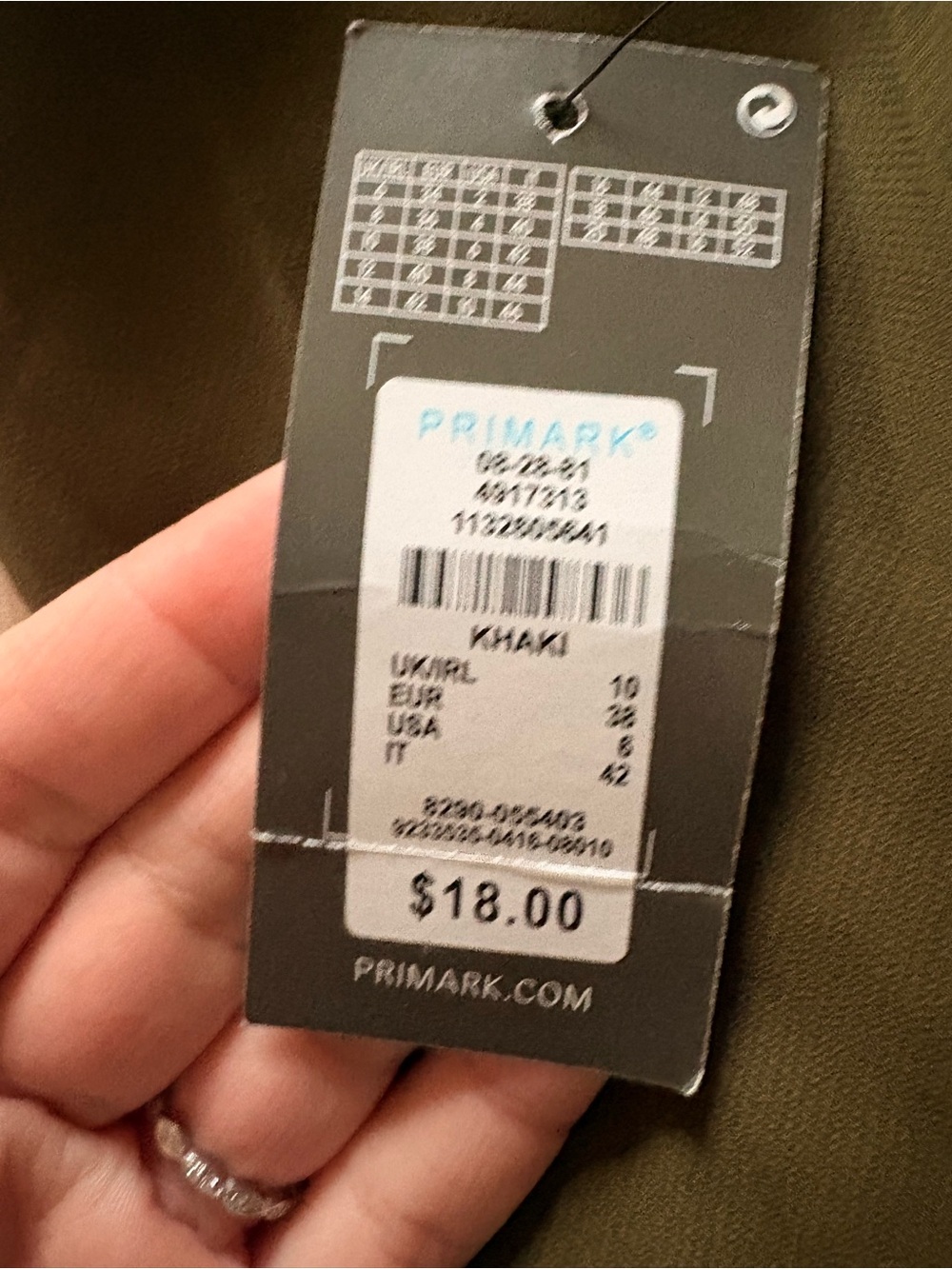 NWT! Dark olive green chiffon midi skirt - Picture 3 of 4
